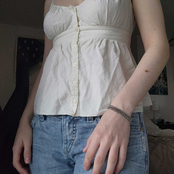 Modern Medieval Renaissance Revival Silver chain mail bracelet ✦ - Picture 7 of 10